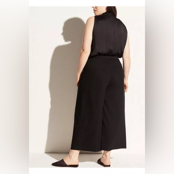 Vince | Pleat Front Wool Blend Culottes Plus Size 22 Pants NEW - Picture 15 of 15